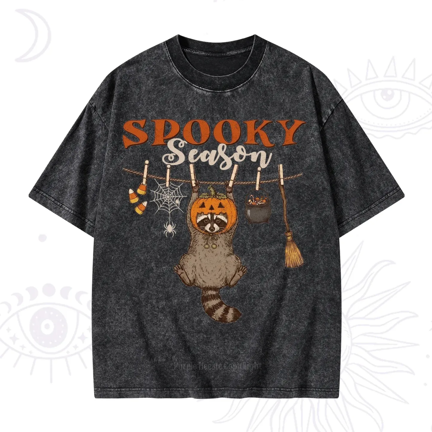 Purplehecate Spooky Season Washed T-Shirt