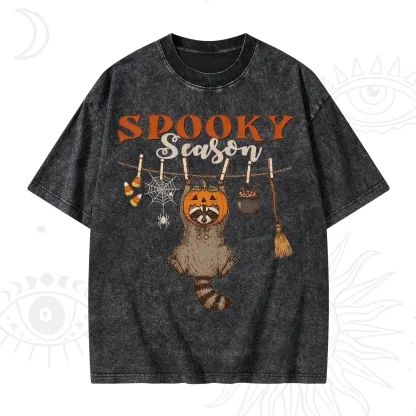 Purplehecate Spooky Season Washed T-Shirt
