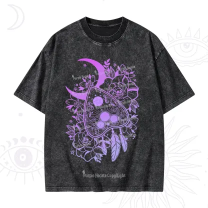 Purplehecate Neon Ouija Washed T-Shirt