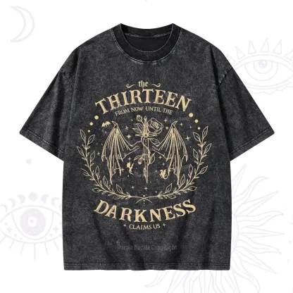 Purplehecate From Darkness Claim Us Washed T-Shirt