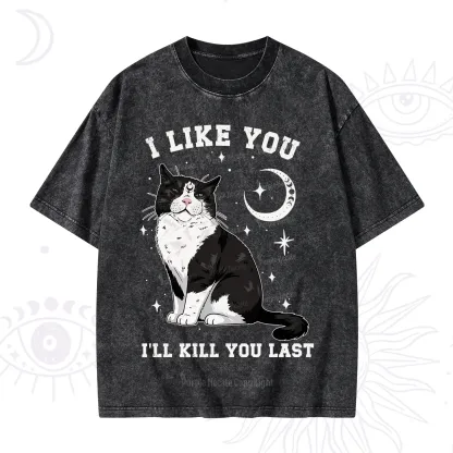 Purplehecate I Like You I'll Kill You Last Washed T-Shirt