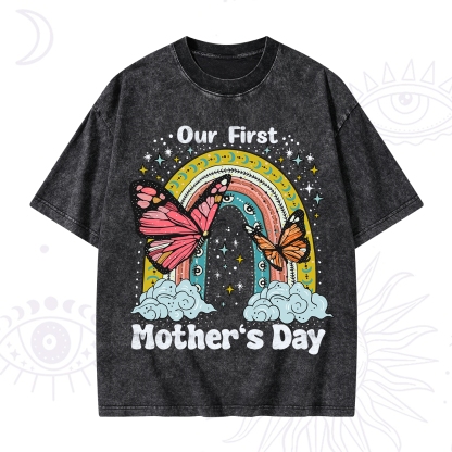 Purplehecate Our First Mother's Day Washed T-Shirt