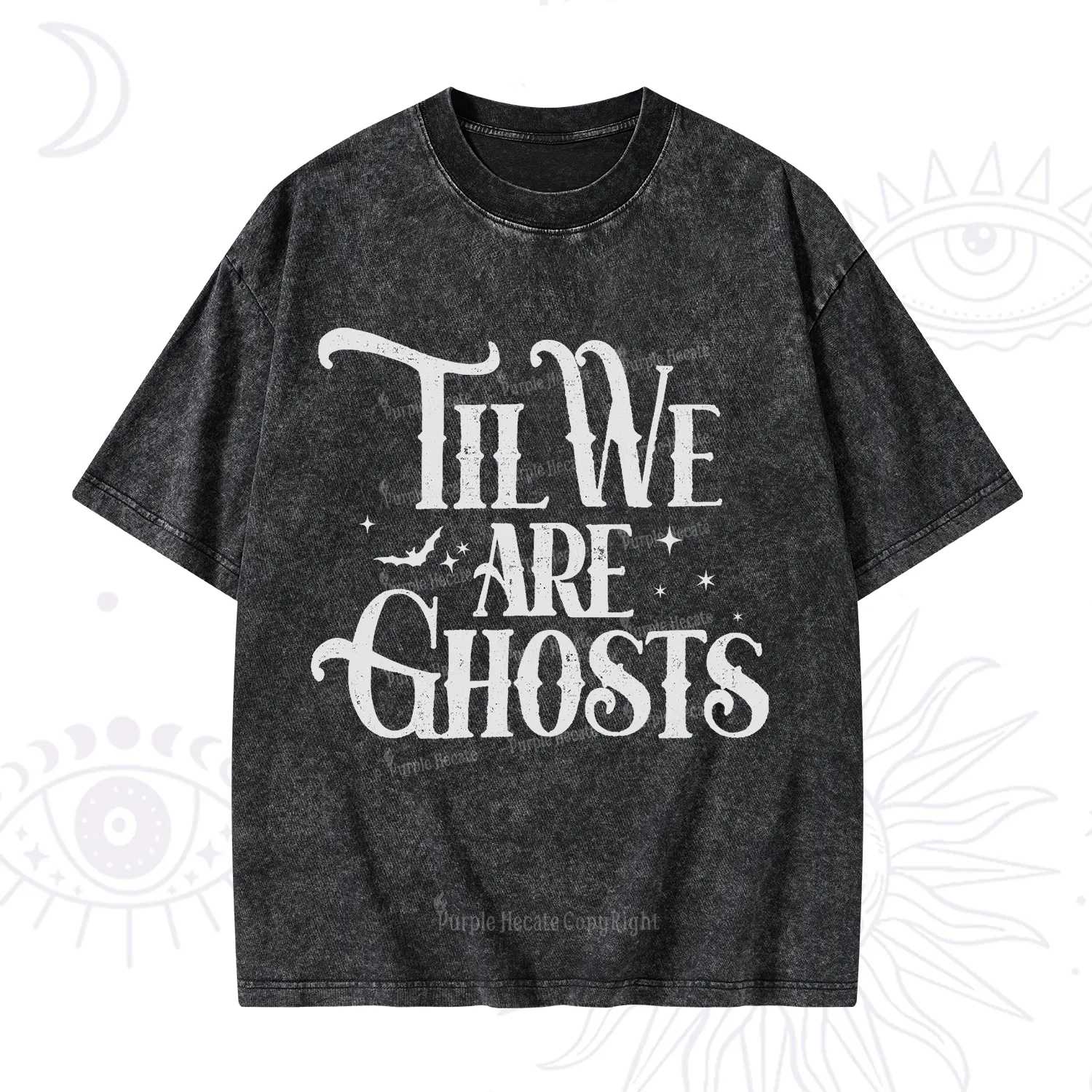Purplehecate Til We Are Ghosts Washed T-Shirt