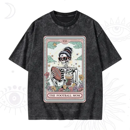 Purplehecate The Football Mom Tarot Washed T-Shirt