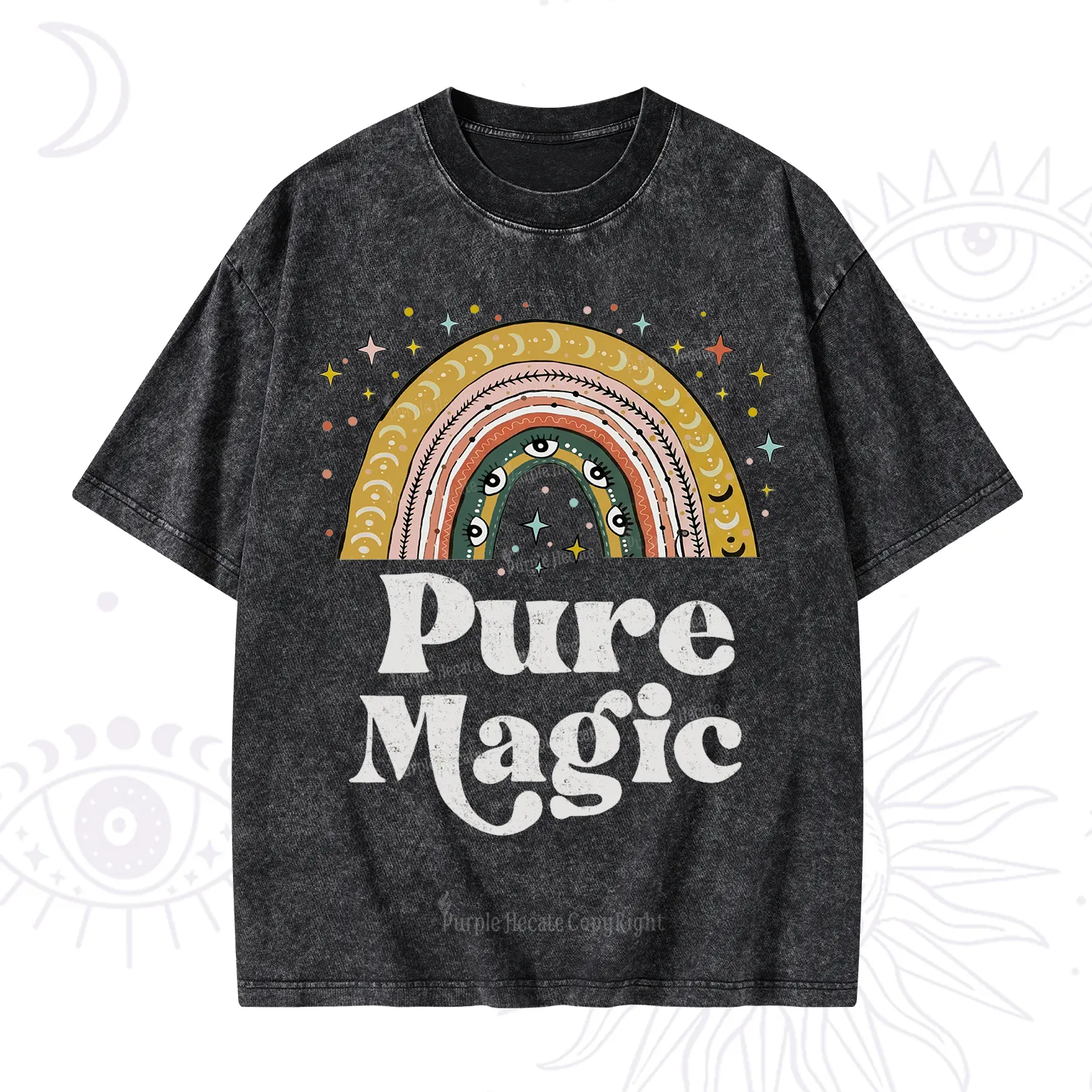 Purplehecate Pure Magic Washed T-Shirt