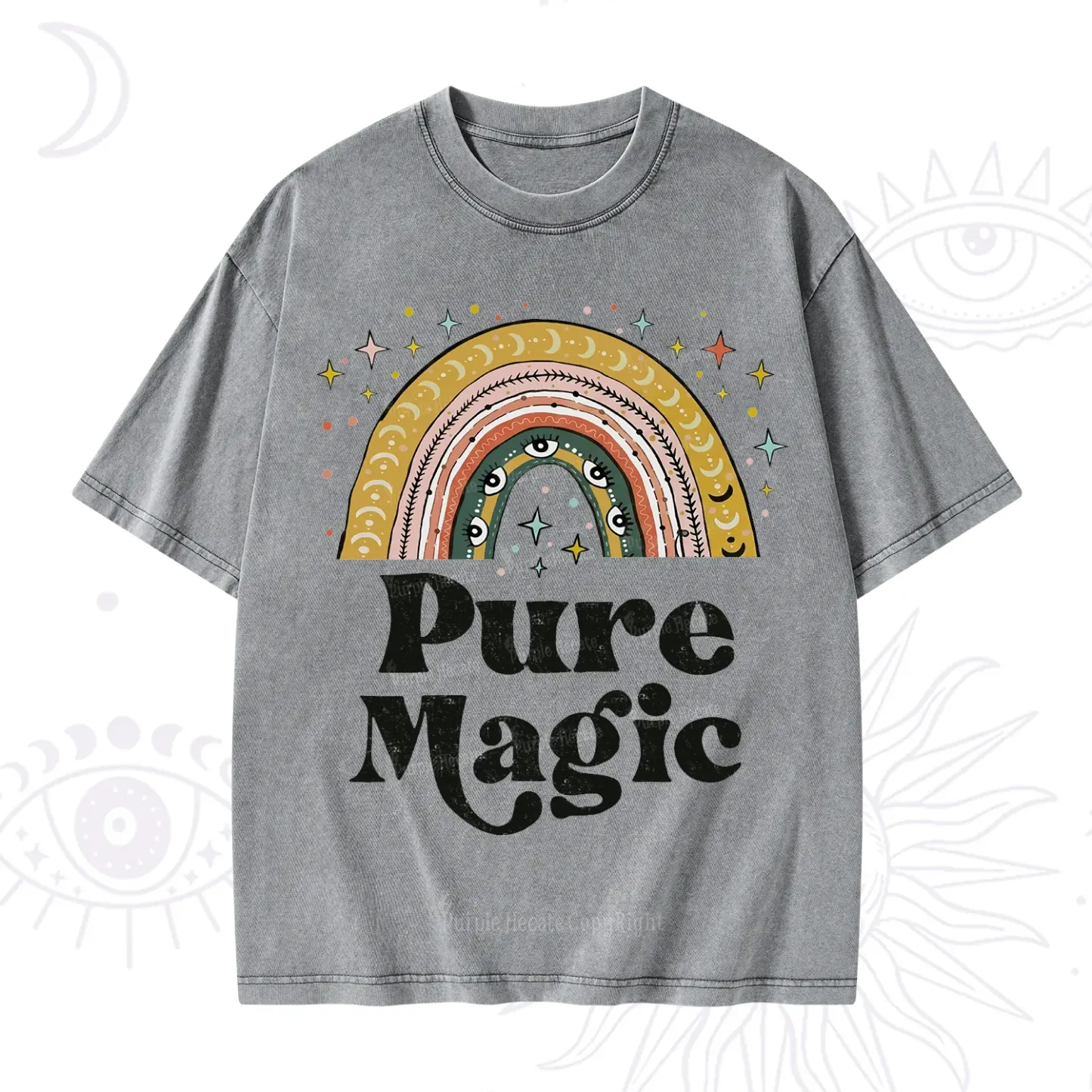Purplehecate Pure Magic Washed T-Shirt