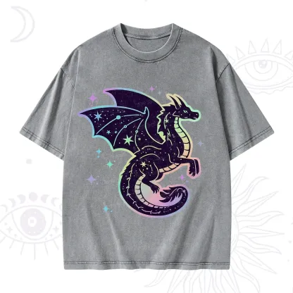 Purplehecate Celestial Dragon Washed T-Shirt