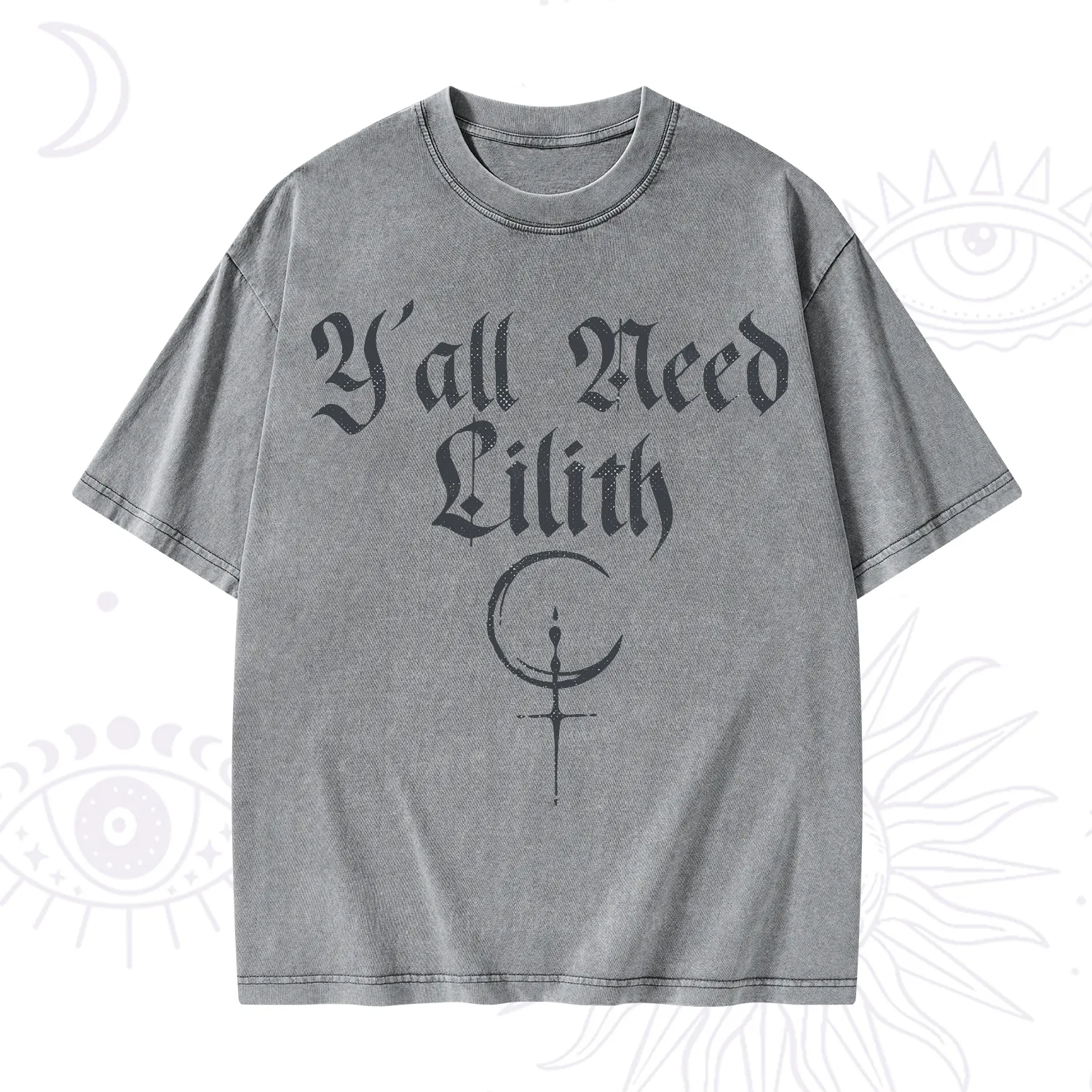 Purplehecate Y'all Need Lilith Washed T-Shirt