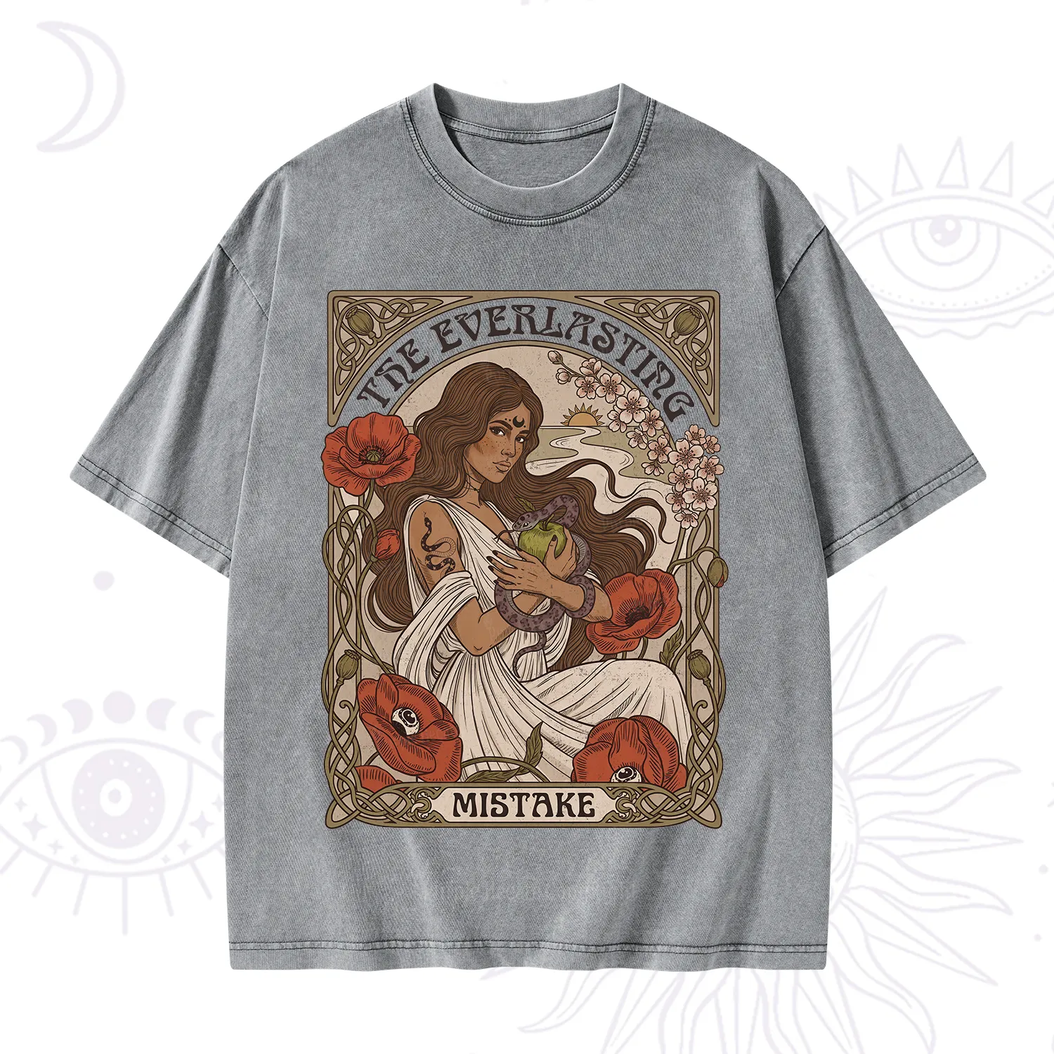 Purplehecate The Everlasting Mistake Washed T-Shirt