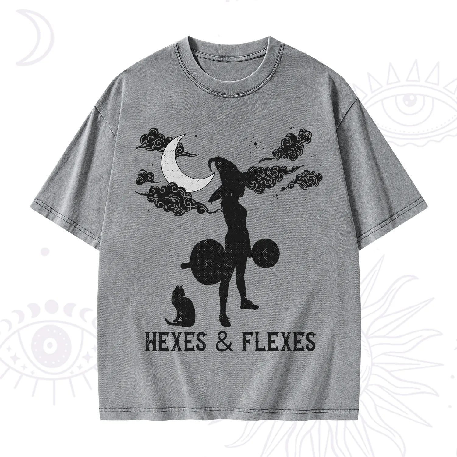 Purplehecate Witchy Workout Washed T-Shirt