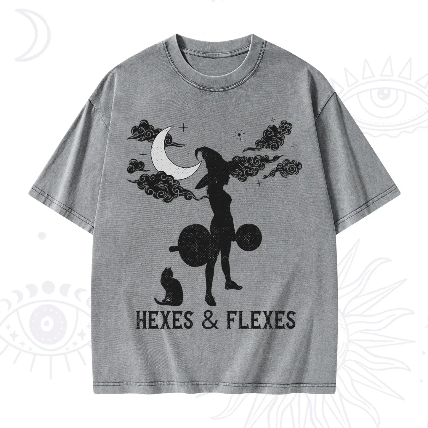 Purplehecate Witchy Workout Washed T-Shirt