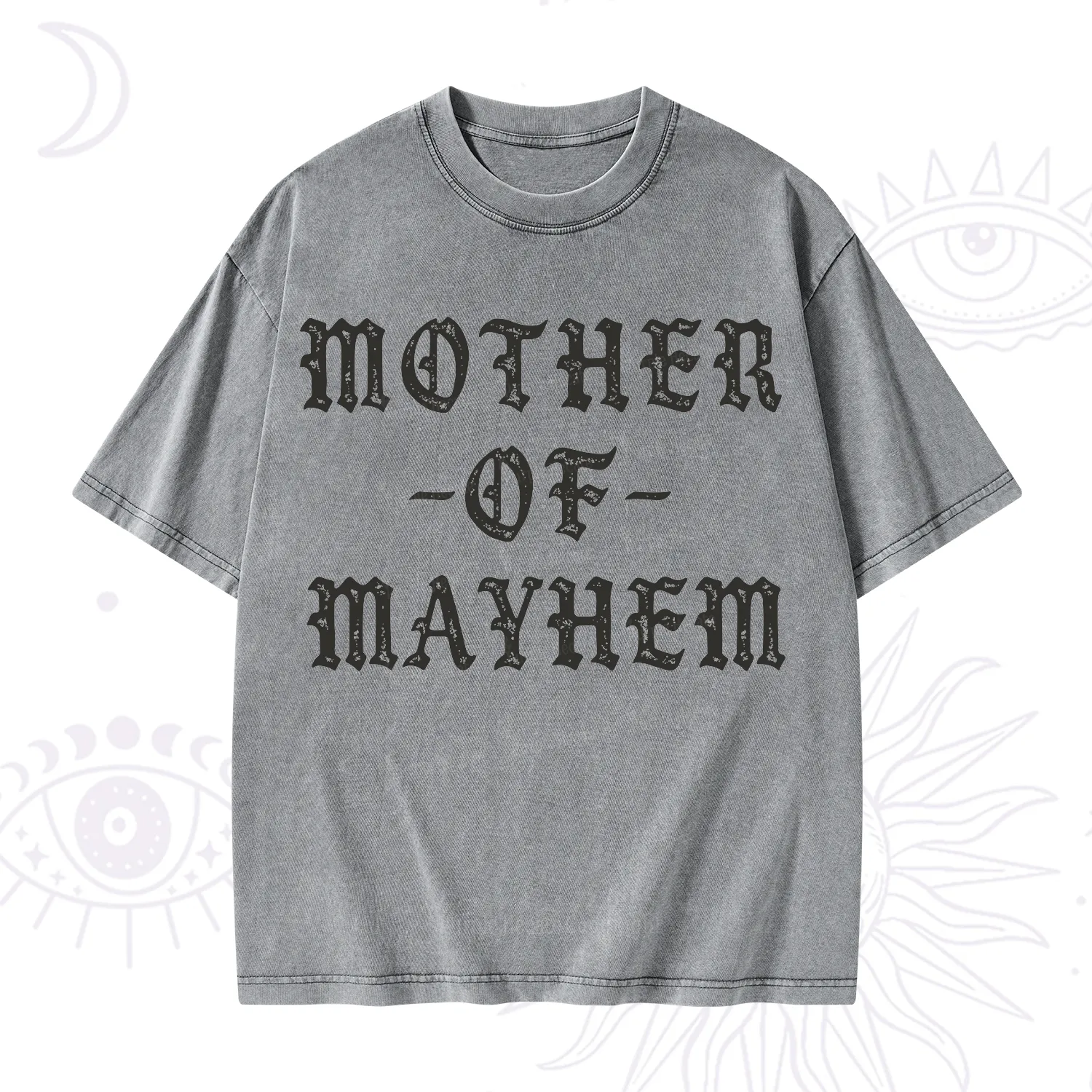 Purplehecate Mother of Mayhem Washed T-Shirt