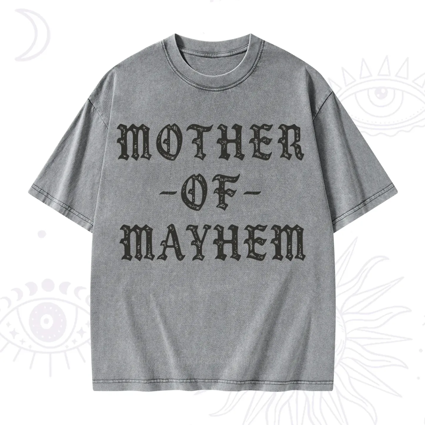 Purplehecate Mother of Mayhem Washed T-Shirt