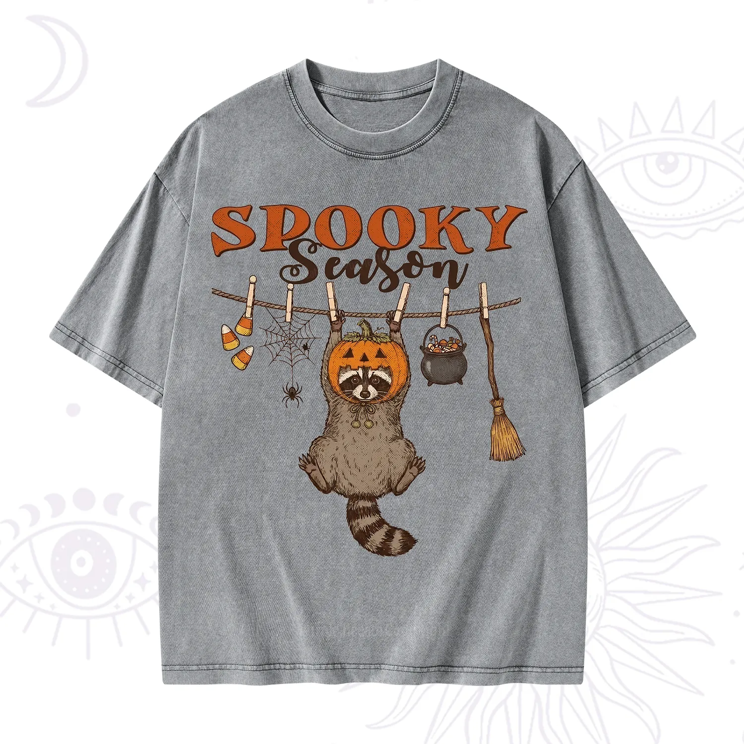Purplehecate Spooky Season Washed T-Shirt