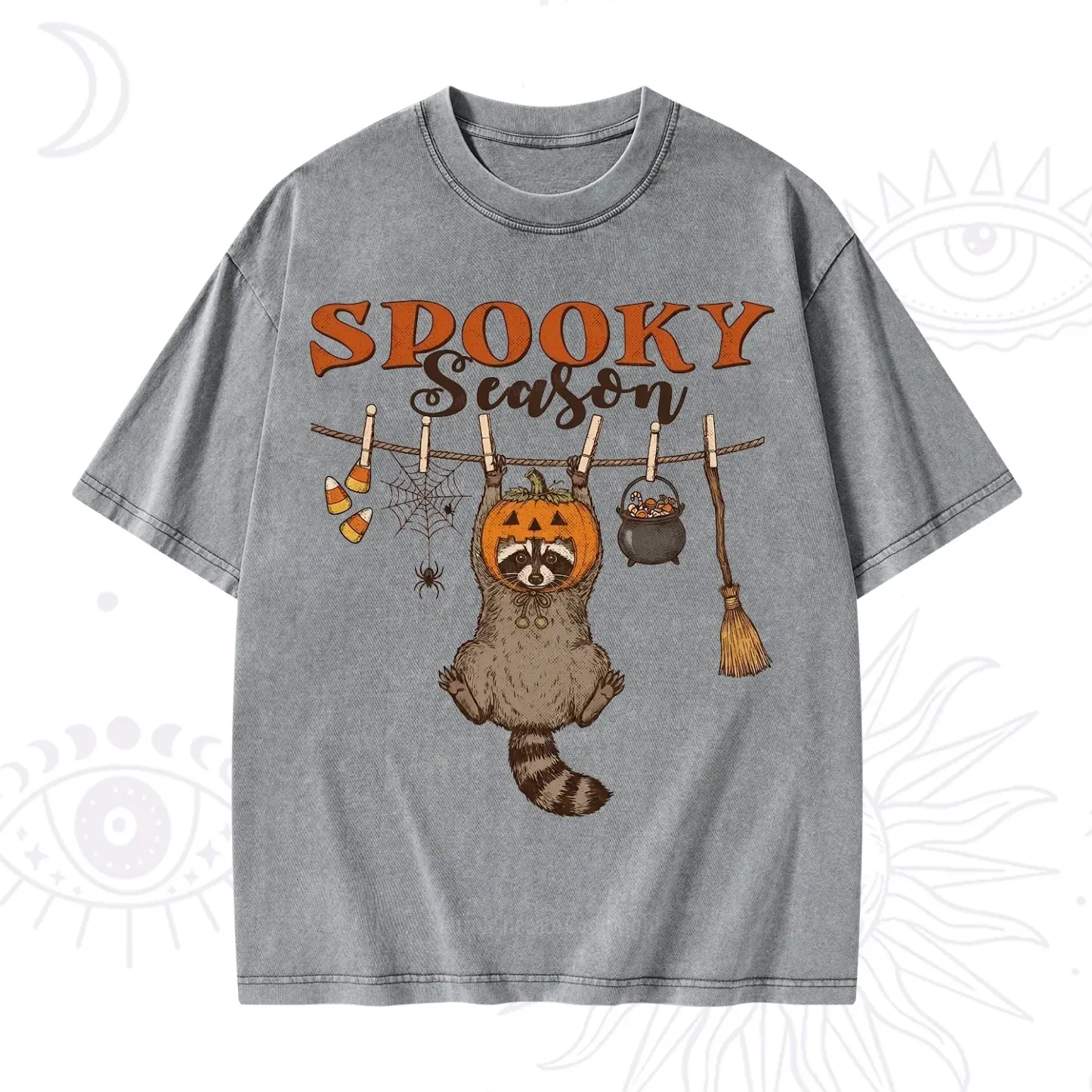 Purplehecate Spooky Season Washed T-Shirt