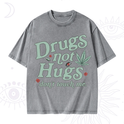 Purplehecate Sarcastic Weed Washed T-Shirt