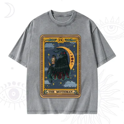 Purplehecate The Mothmen Tarot Washed T-Shirt