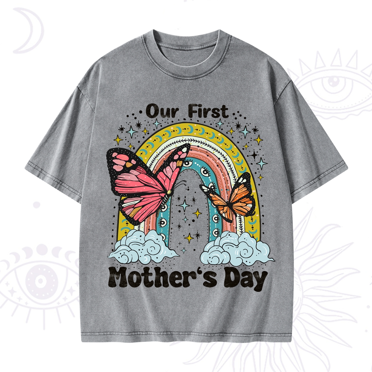 Purplehecate Our First Mother's Day Washed T-Shirt