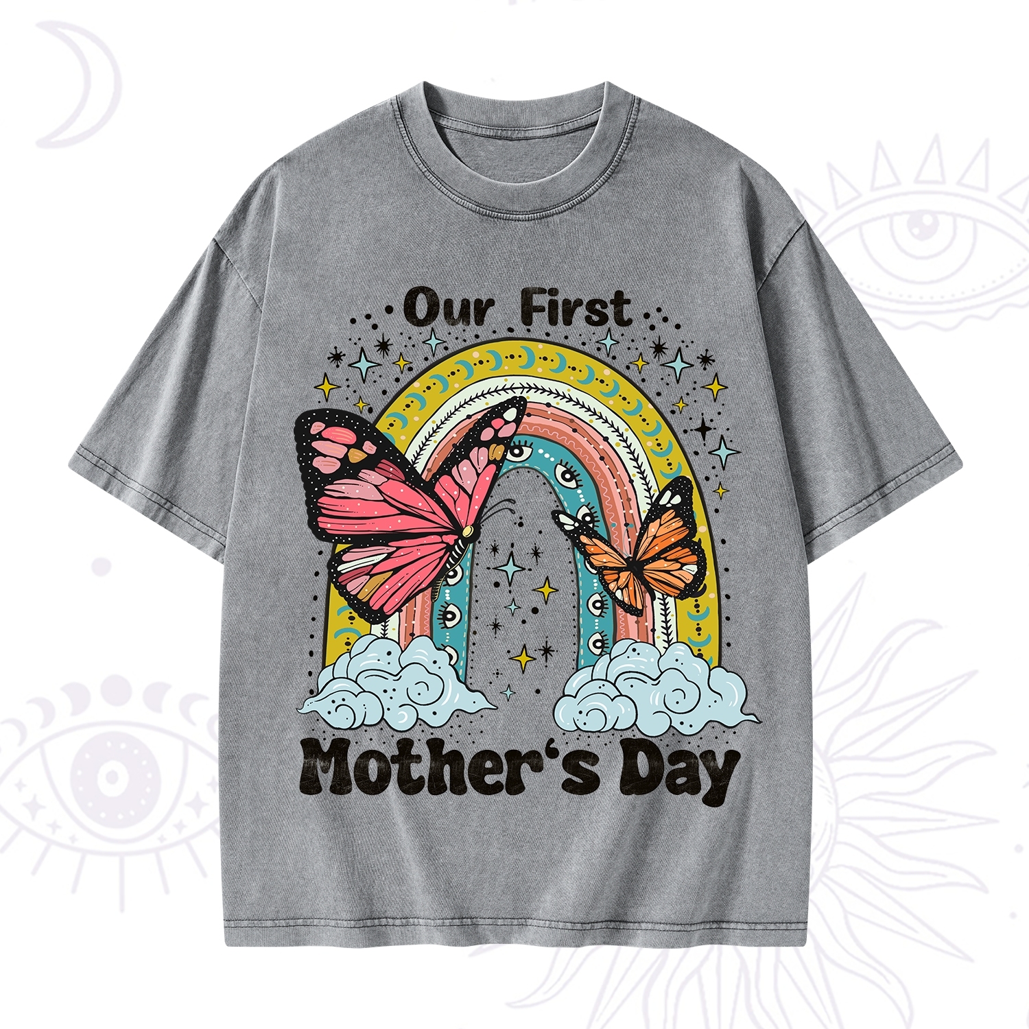 Purplehecate Our First Mother's Day Washed T-Shirt