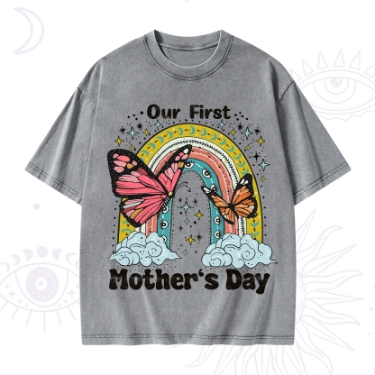 Purplehecate Our First Mother's Day Washed T-Shirt