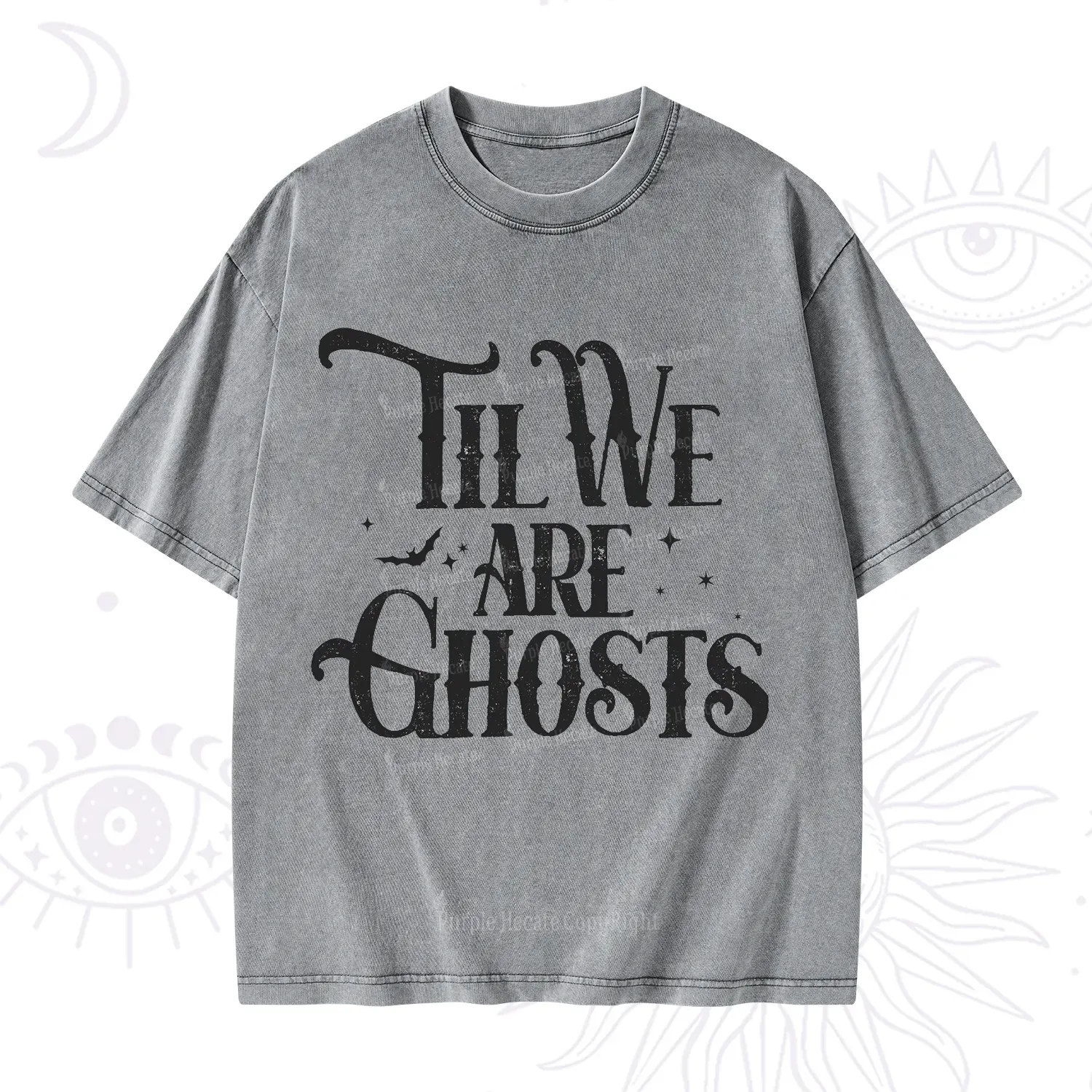 Purplehecate Til We Are Ghosts Washed T-Shirt