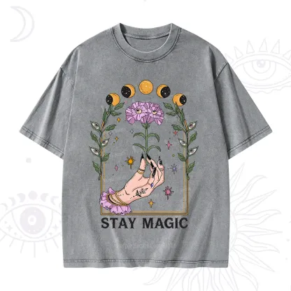 Purplehecate Stay Magic Washed T-Shirt