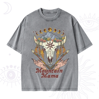 Purplehecate Mountain Mama Washed T-Shirt