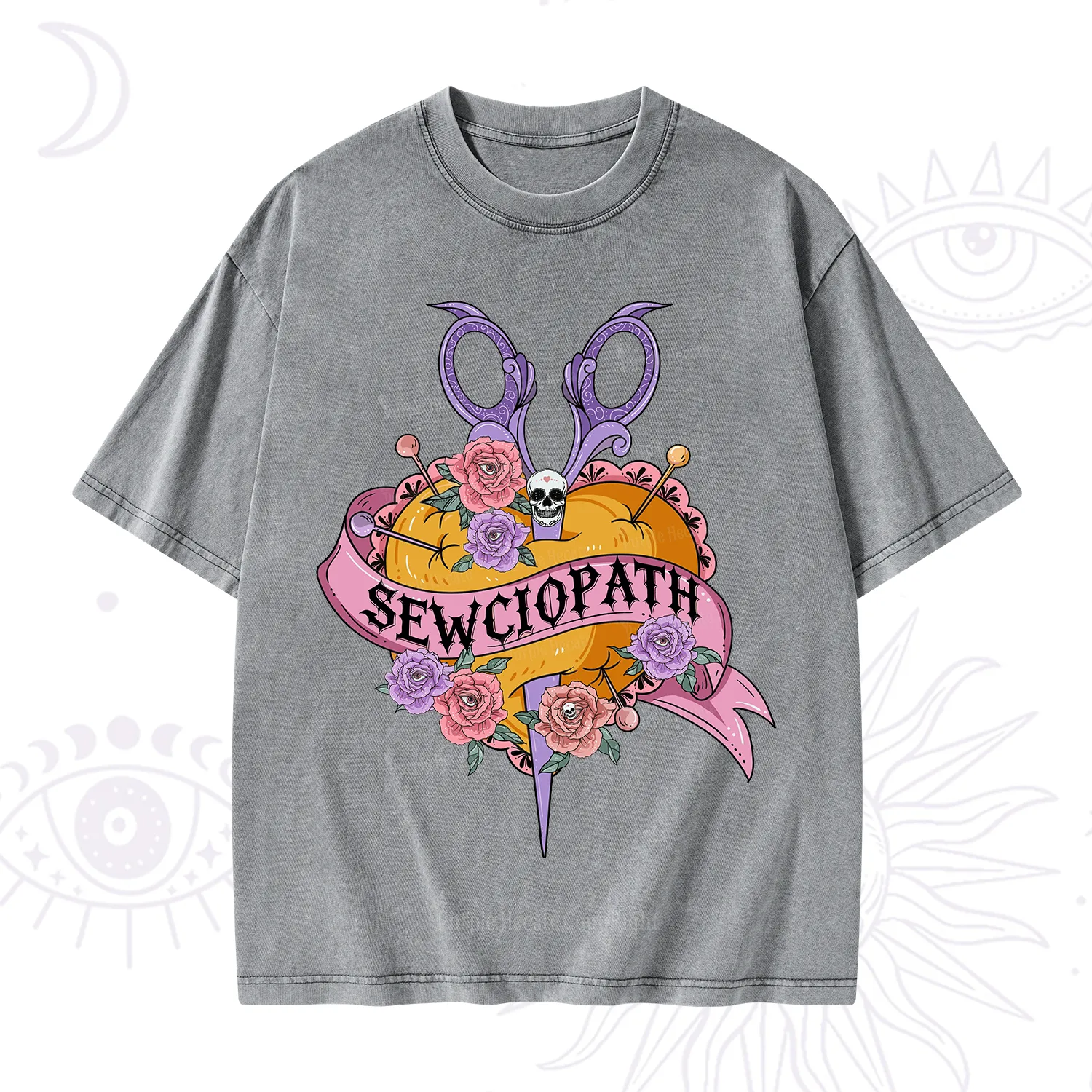 Purplehecate Sewciopath Washed T-Shirt