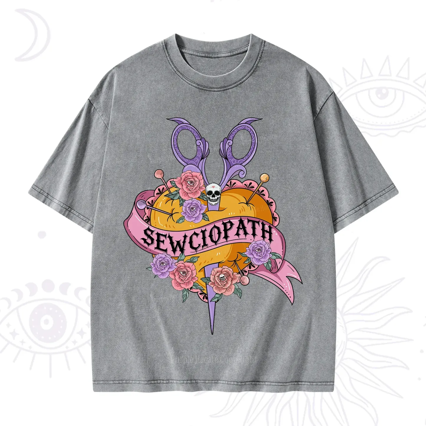 Purplehecate Sewciopath Washed T-Shirt