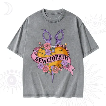 Purplehecate Sewciopath Washed T-Shirt