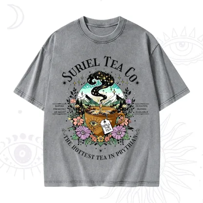 Purplehecate The Forest Tea Oracle Washed T-Shirt