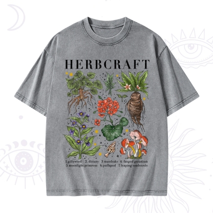 Purplehecate Magical Herbcraft Washed T-Shirt