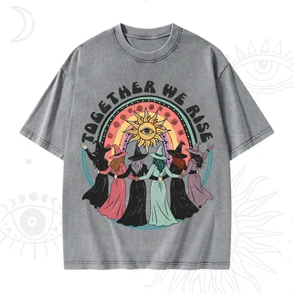 Purplehecate Together We Rise Washed T-Shirt