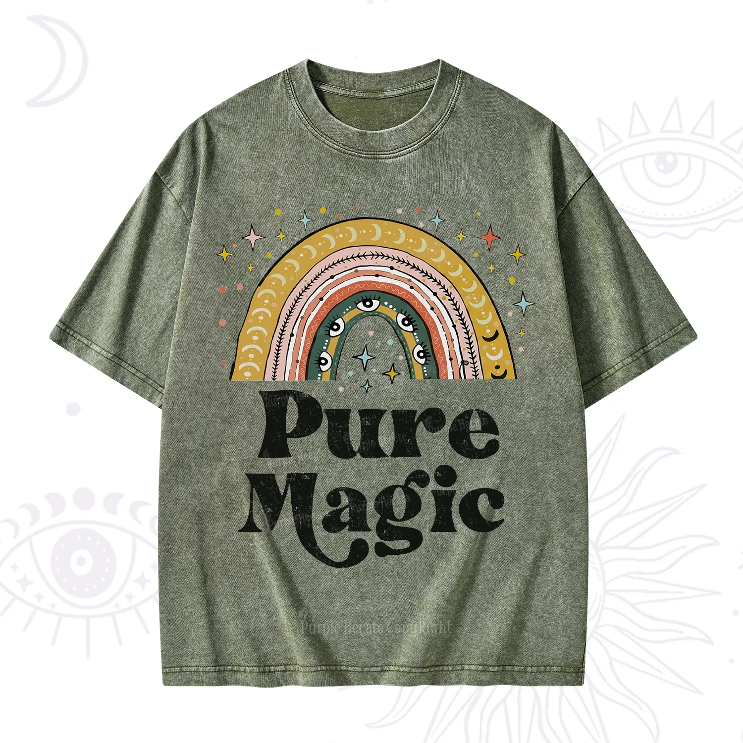 Purplehecate Pure Magic Washed T-Shirt
