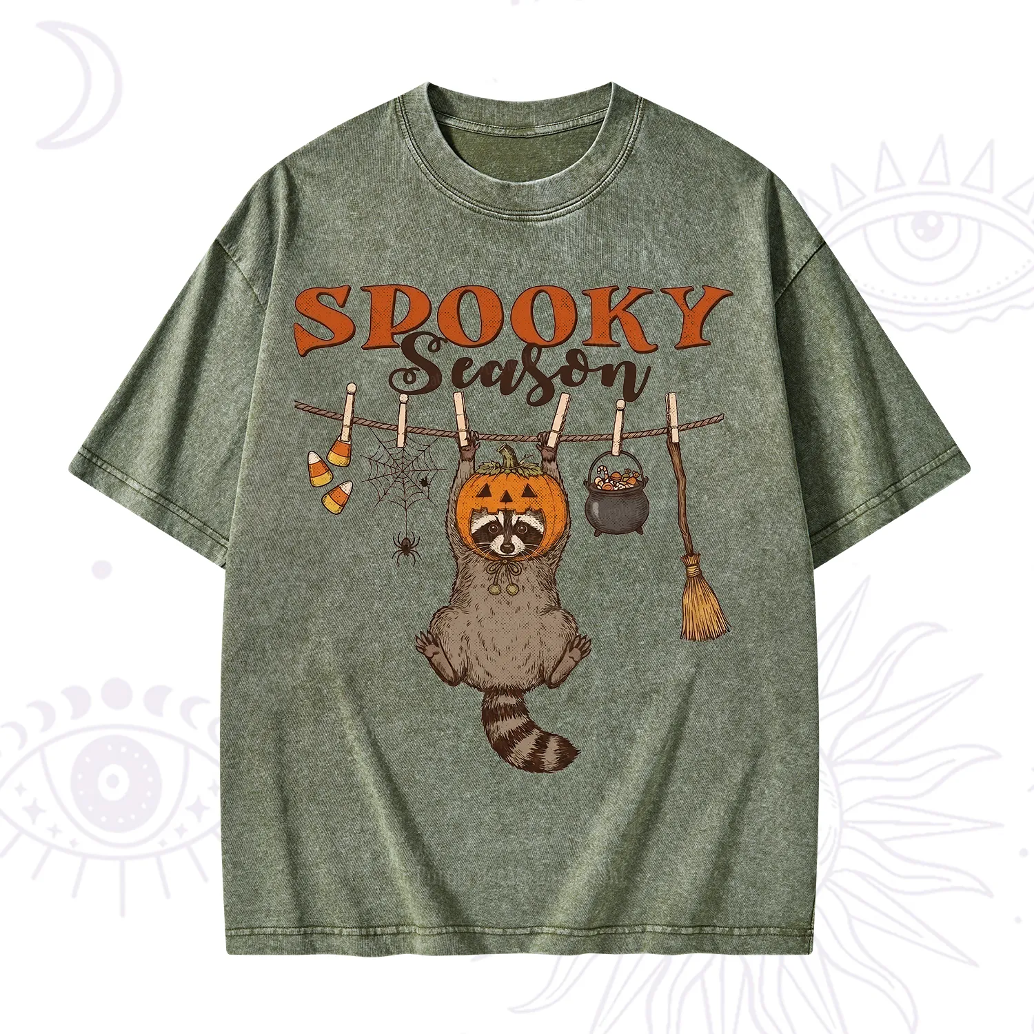 Purplehecate Spooky Season Washed T-Shirt