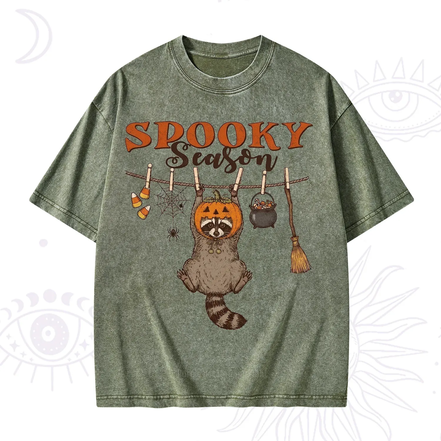 Purplehecate Spooky Season Washed T-Shirt