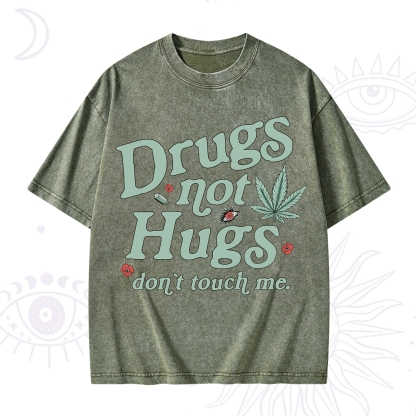 Purplehecate Sarcastic Weed Washed T-Shirt