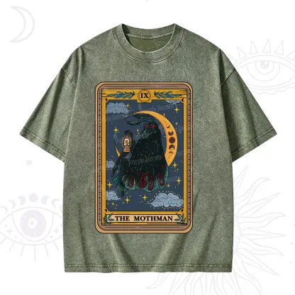 Purplehecate The Mothmen Tarot Washed T-Shirt
