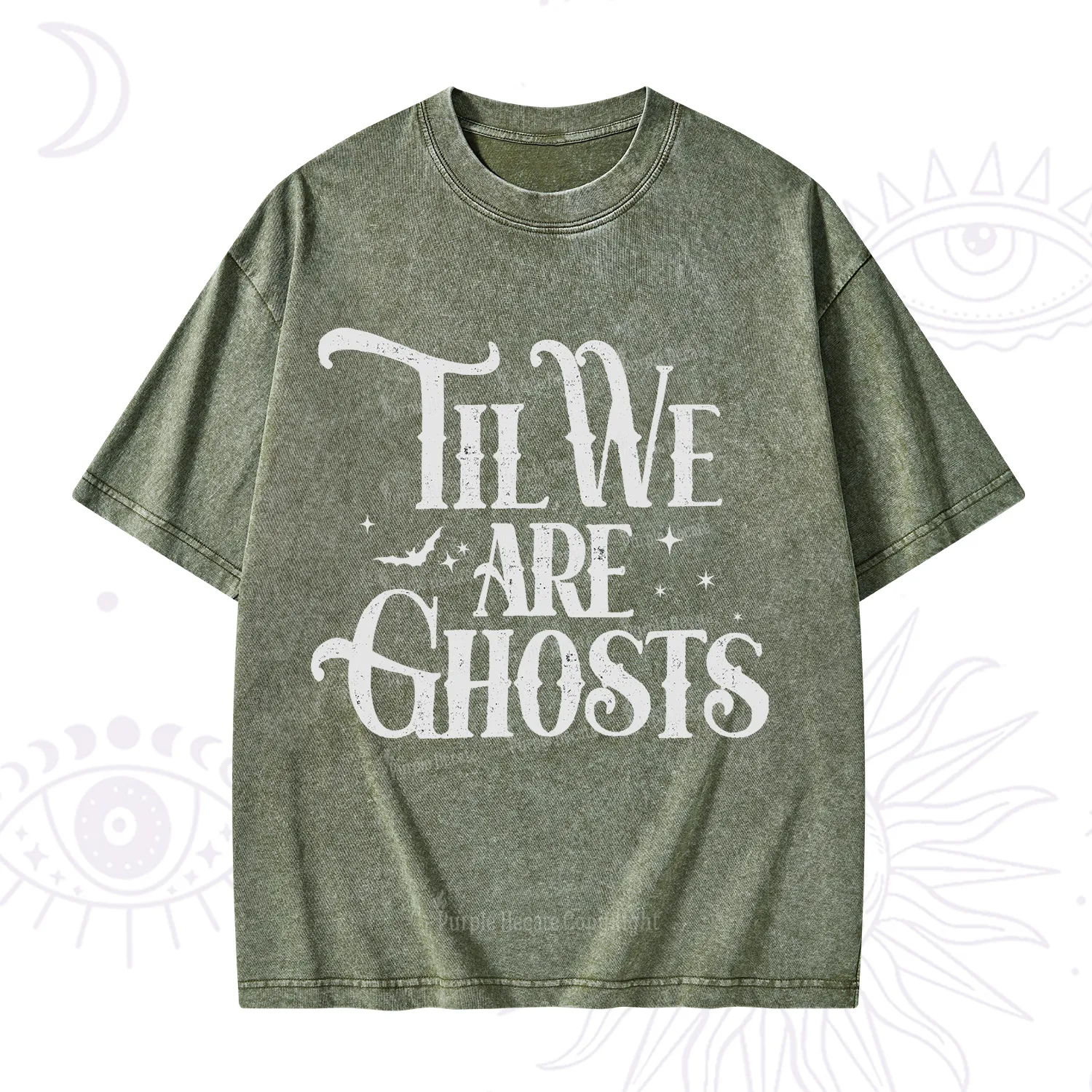 Purplehecate Til We Are Ghosts Washed T-Shirt