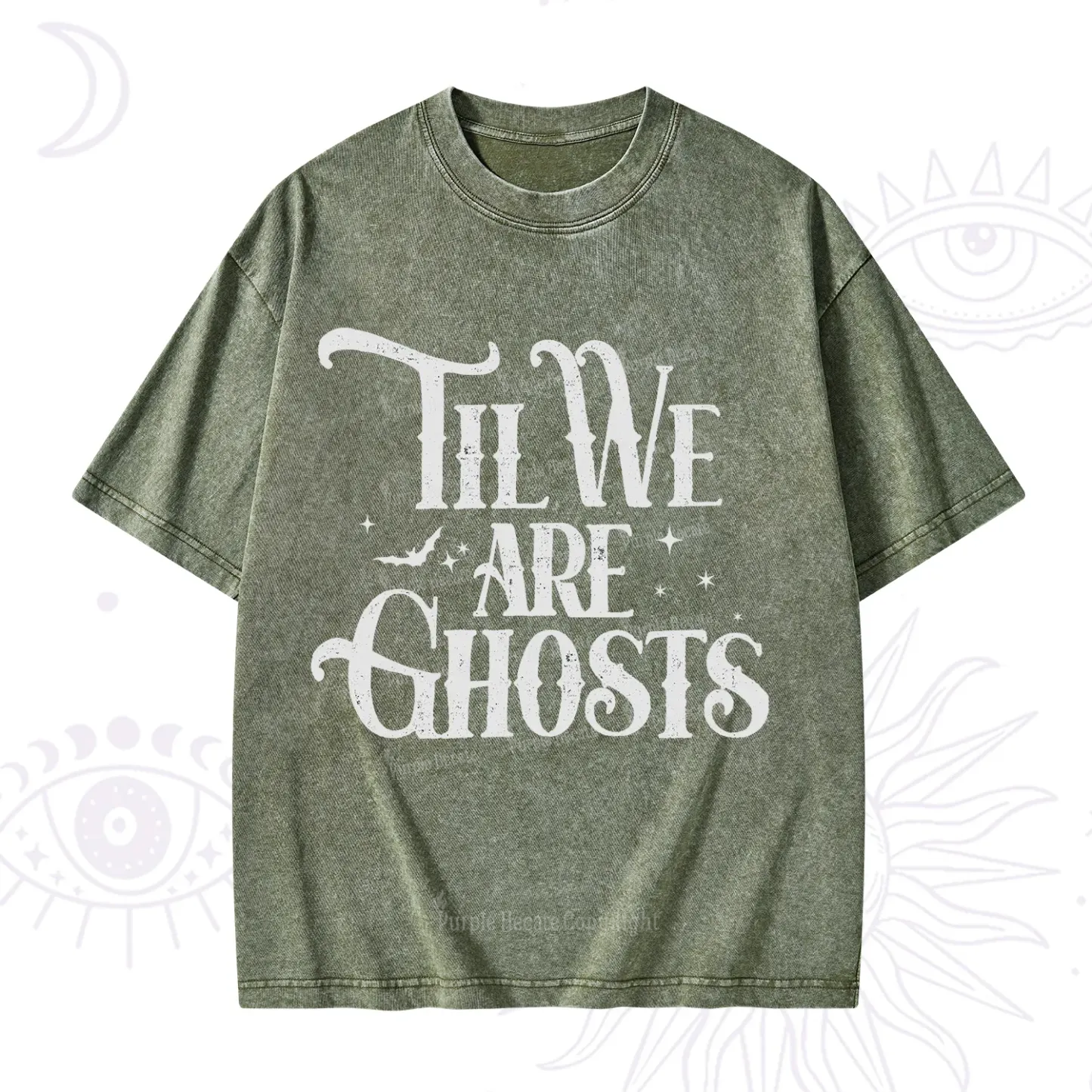 Purplehecate Til We Are Ghosts Washed T-Shirt