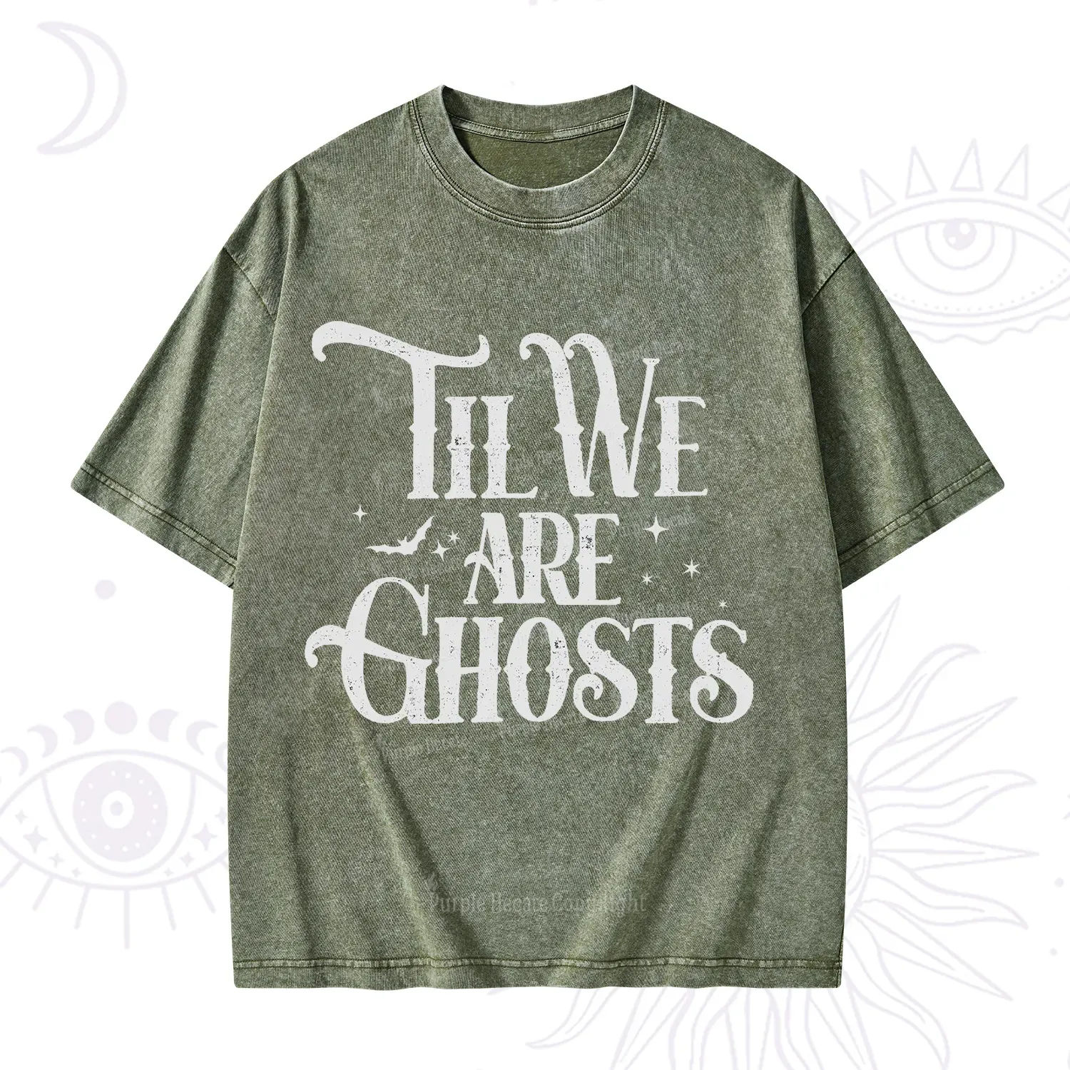 Purplehecate Til We Are Ghosts Washed T-Shirt