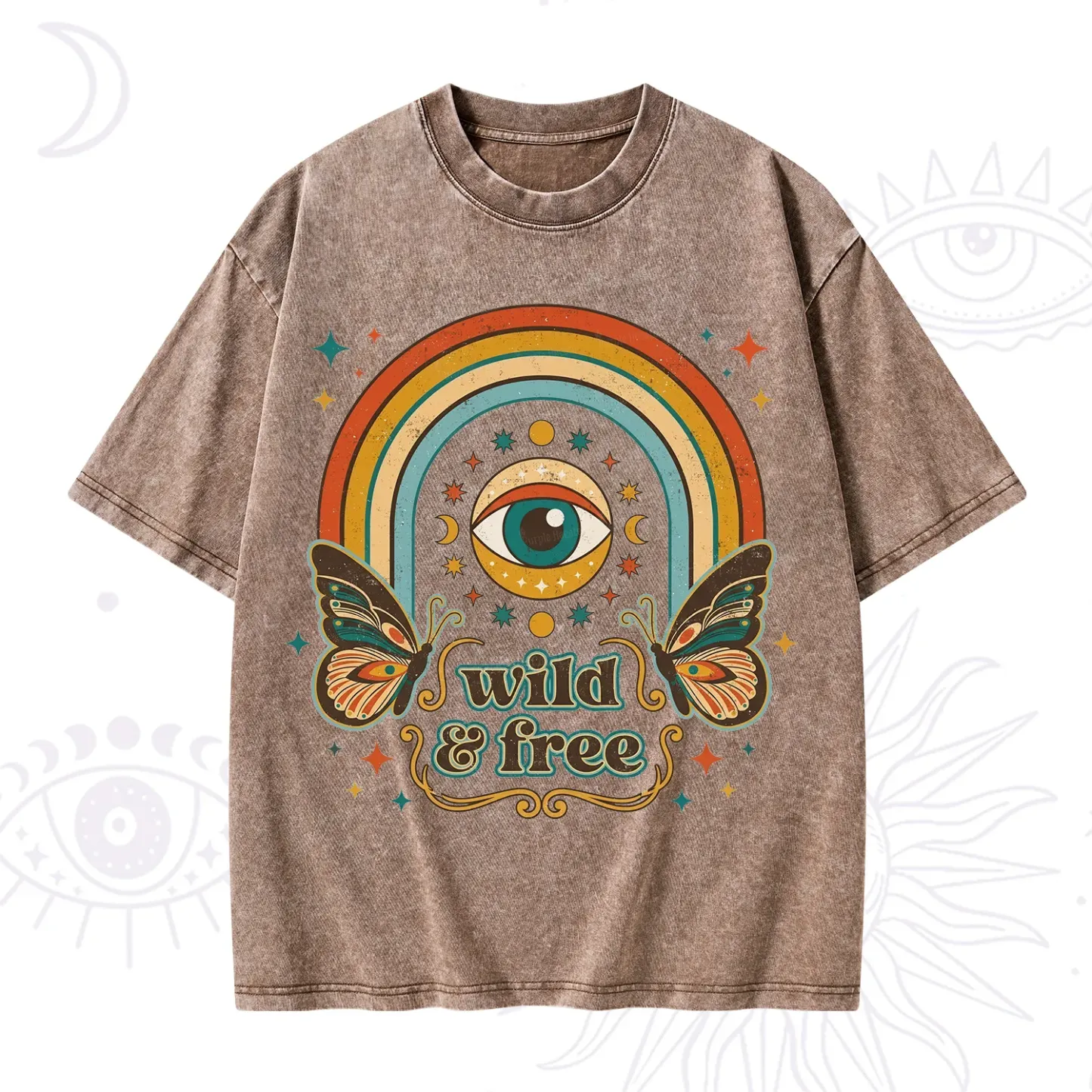 Purplehecate Wild And Free Washed T-Shirt
