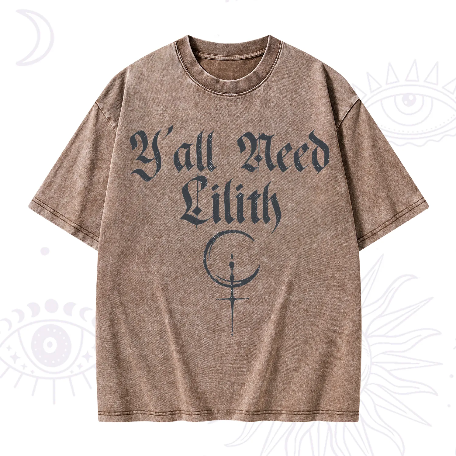Purplehecate Y'all Need Lilith Washed T-Shirt