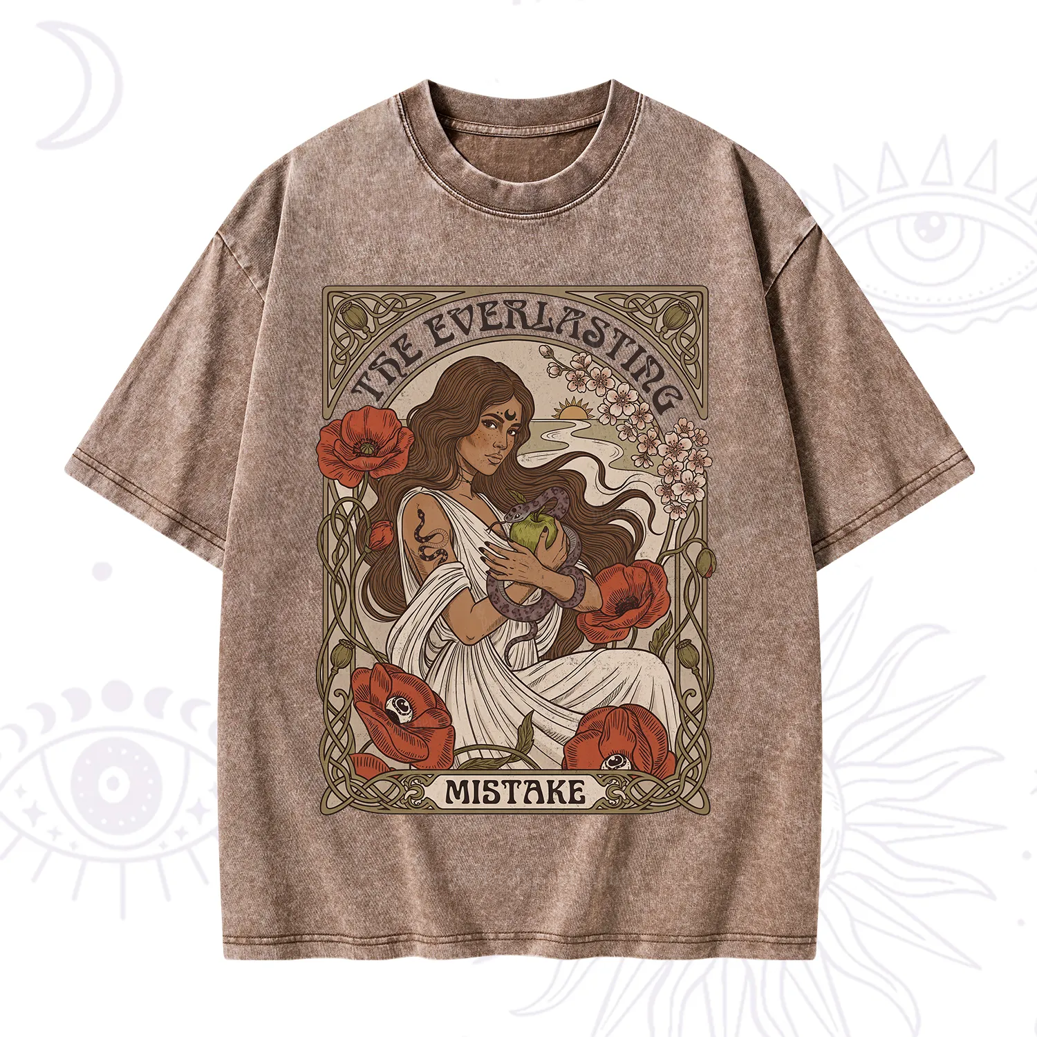 Purplehecate The Everlasting Mistake Washed T-Shirt