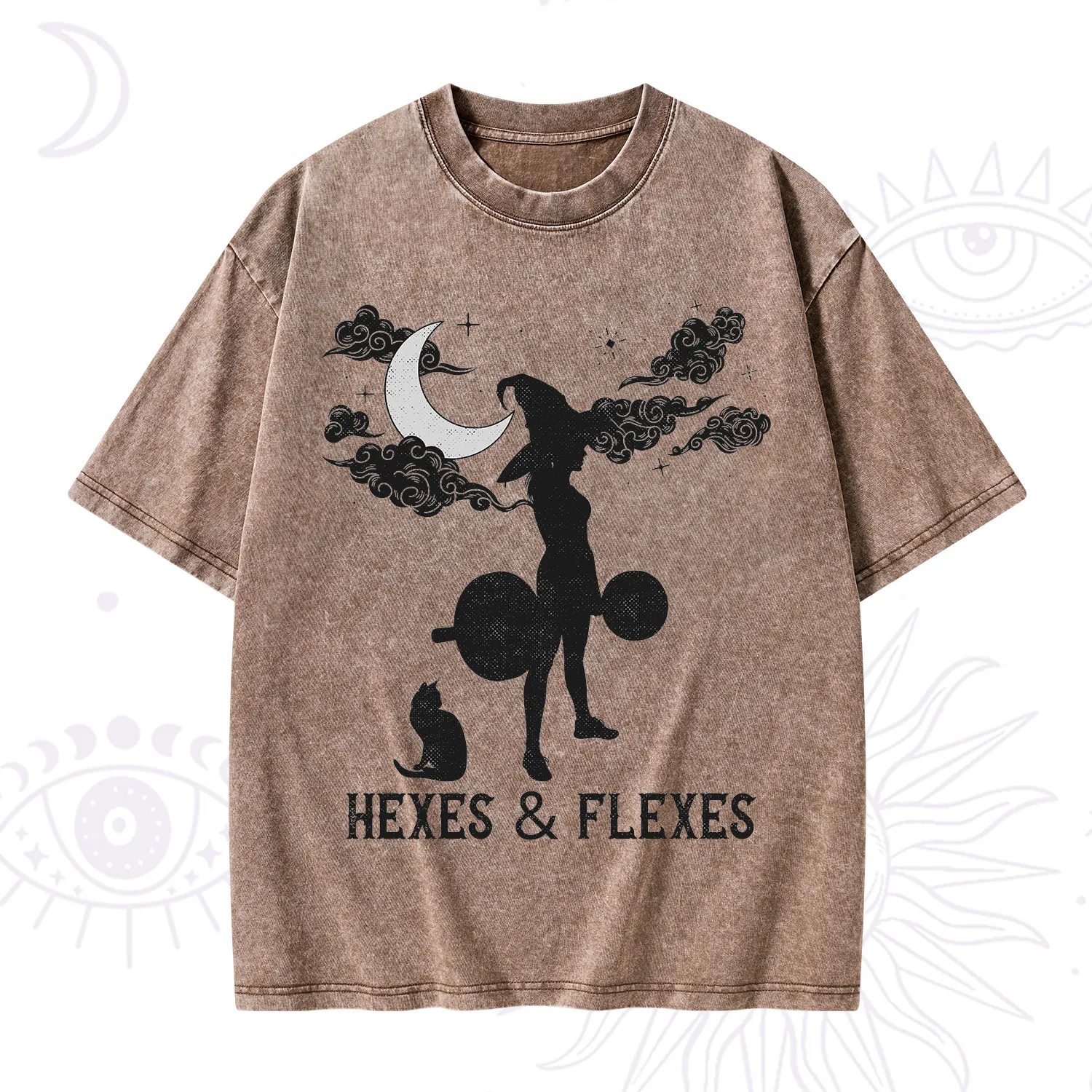 Purplehecate Witchy Workout Washed T-Shirt