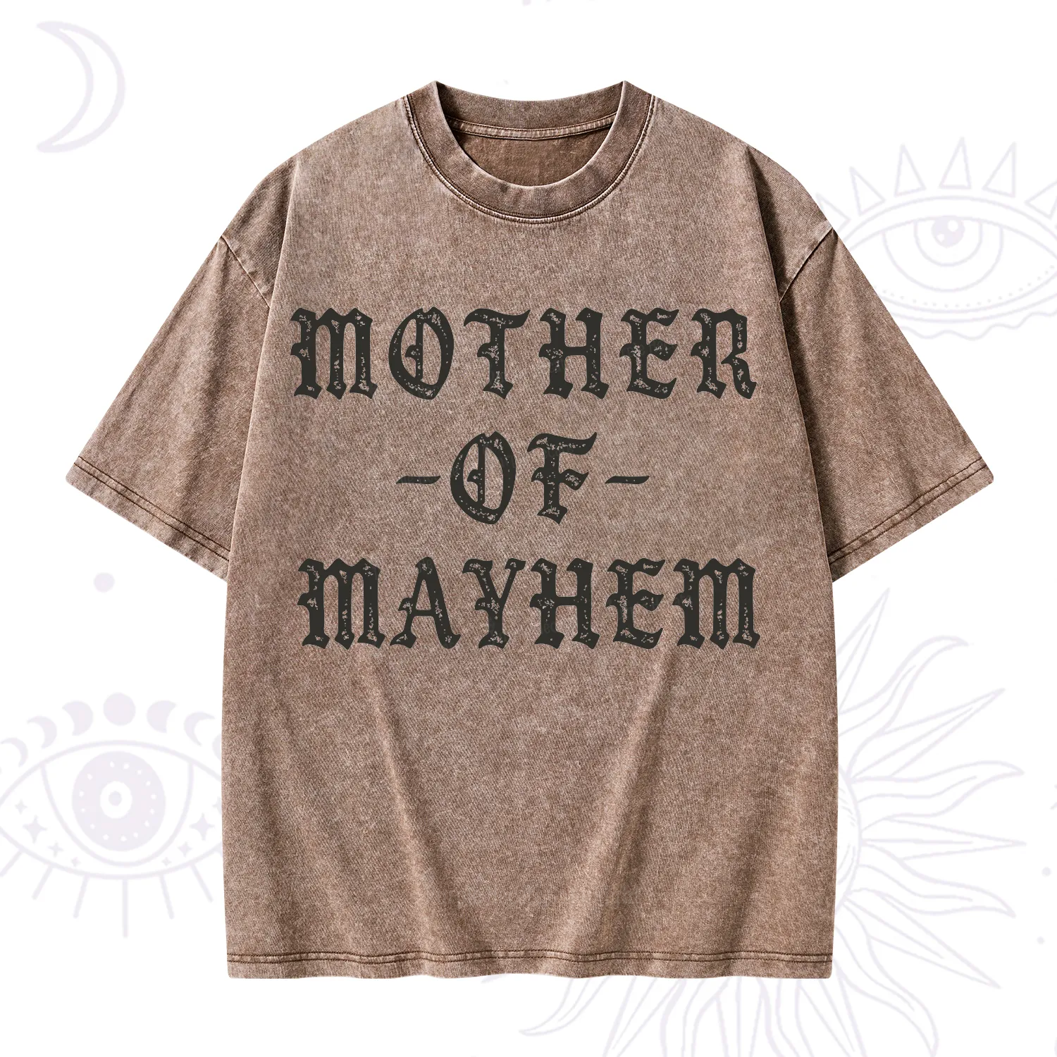 Purplehecate Mother of Mayhem Washed T-Shirt