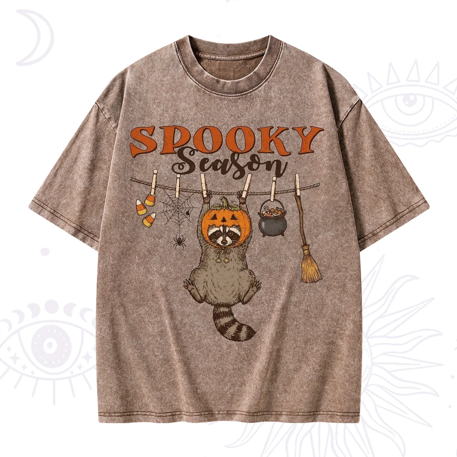 Purplehecate Spooky Season Washed T-Shirt