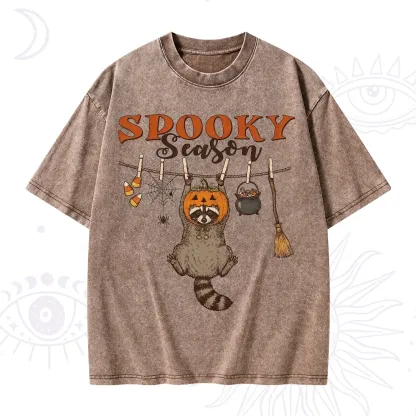 Purplehecate Spooky Season Washed T-Shirt