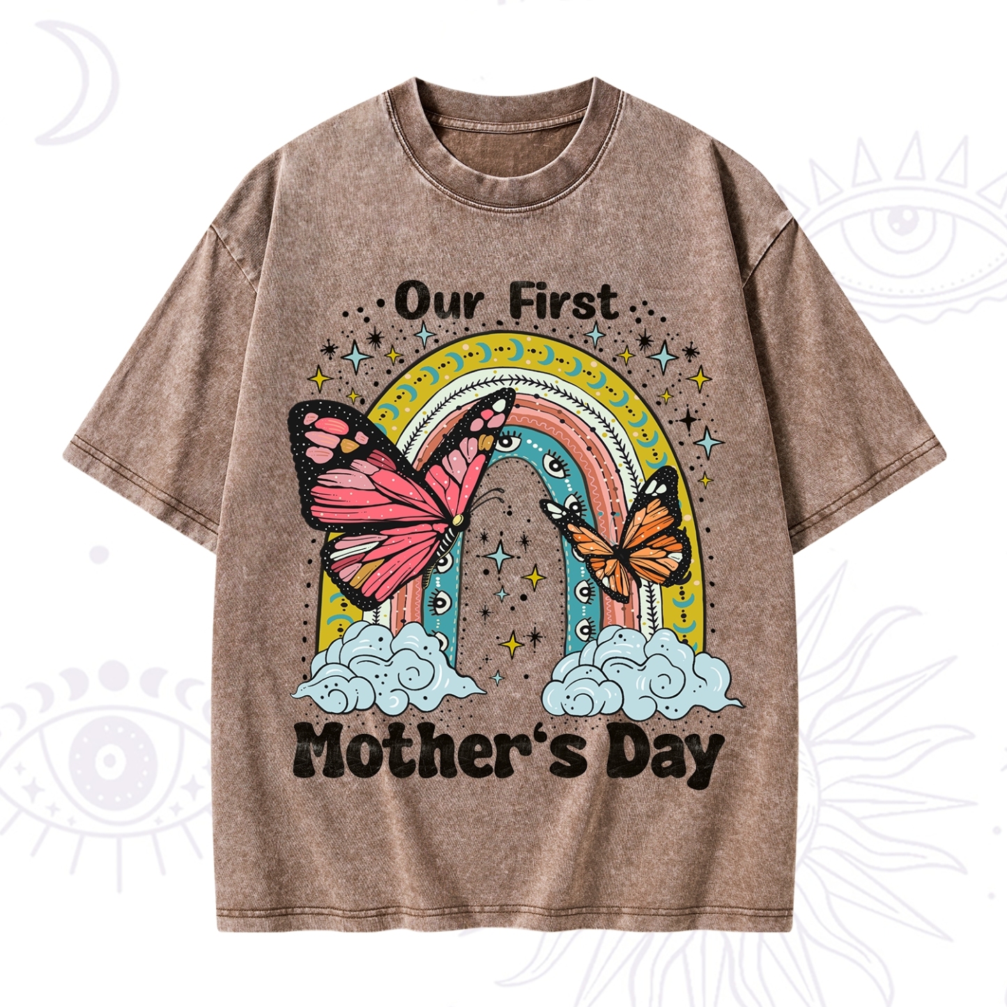 Purplehecate Our First Mother's Day Washed T-Shirt