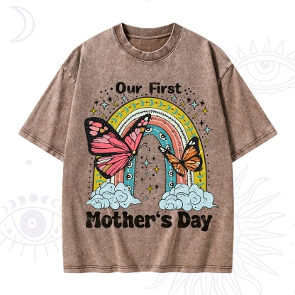 Purplehecate Our First Mother's Day Washed T-Shirt